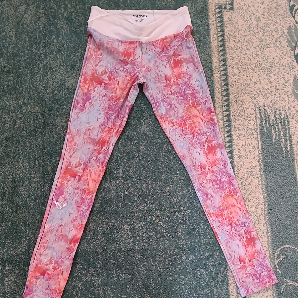 Colorful Active Pants Or Leggings for Kids Or Women,Size M (M for Kids )